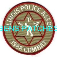ILLINOIS,ILLINOIS POLICE ASSOCIATION 1988 COMBAT 1_wm